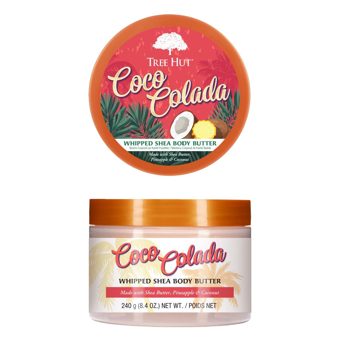 TREE HUT Whipped Body Butter Coco Colada 240g