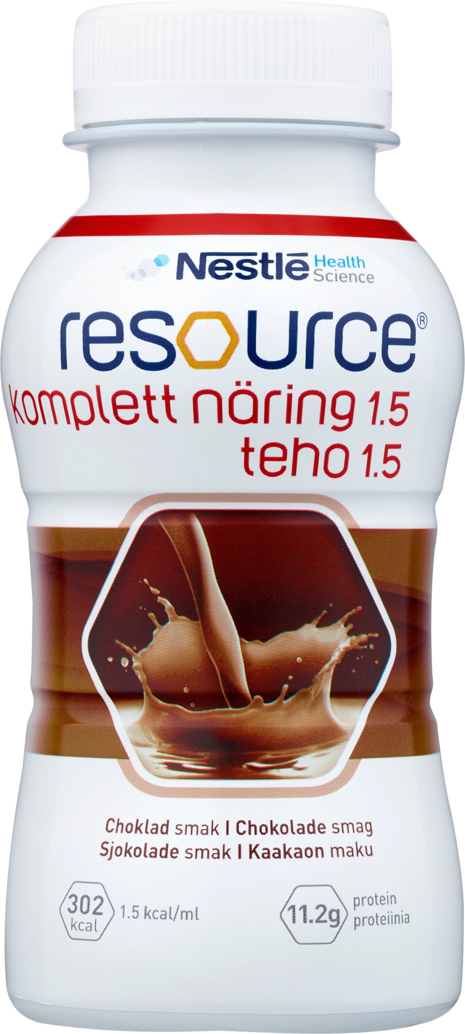 Nestlé Resource Komplett Näring 1.5 Choklad 4 x 200 ml