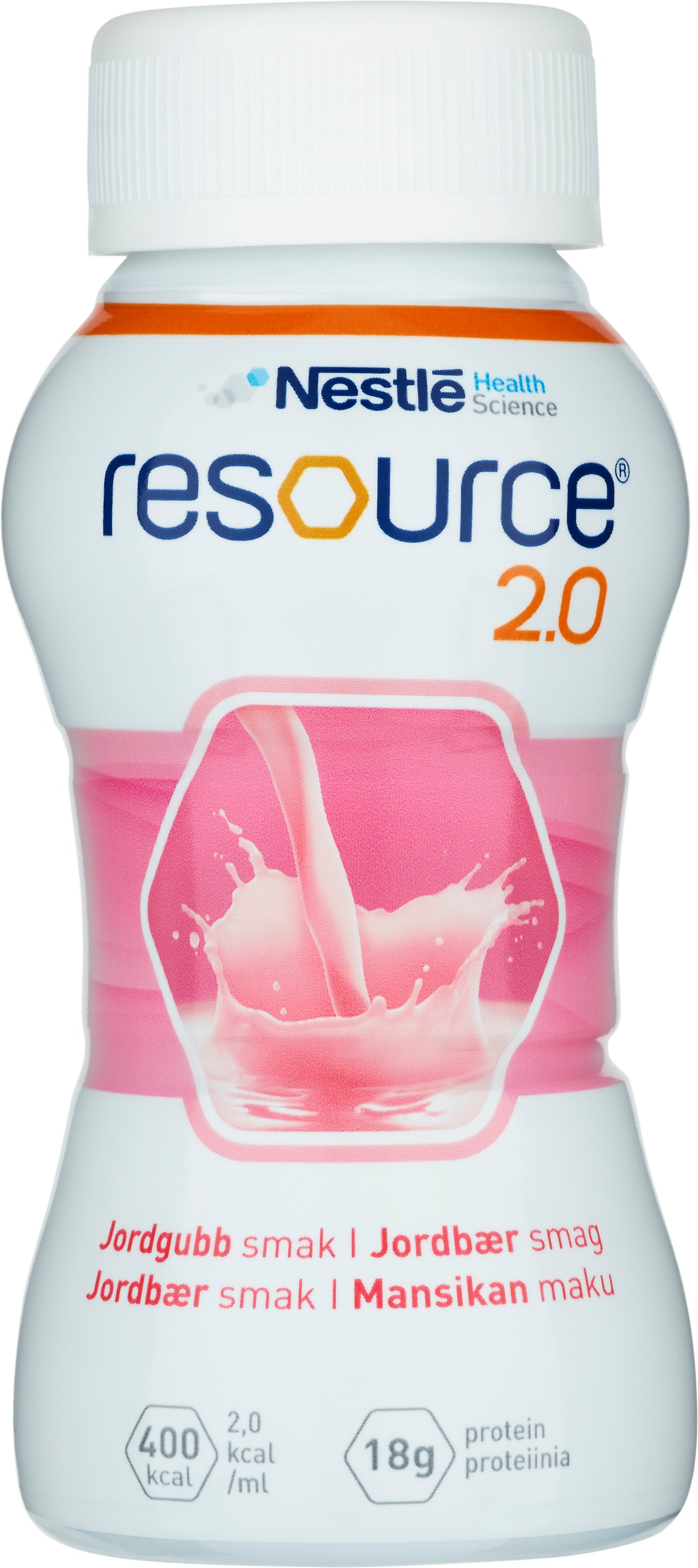 Nestlé Resource 2.0 Jordgubb 4 x 200 ml