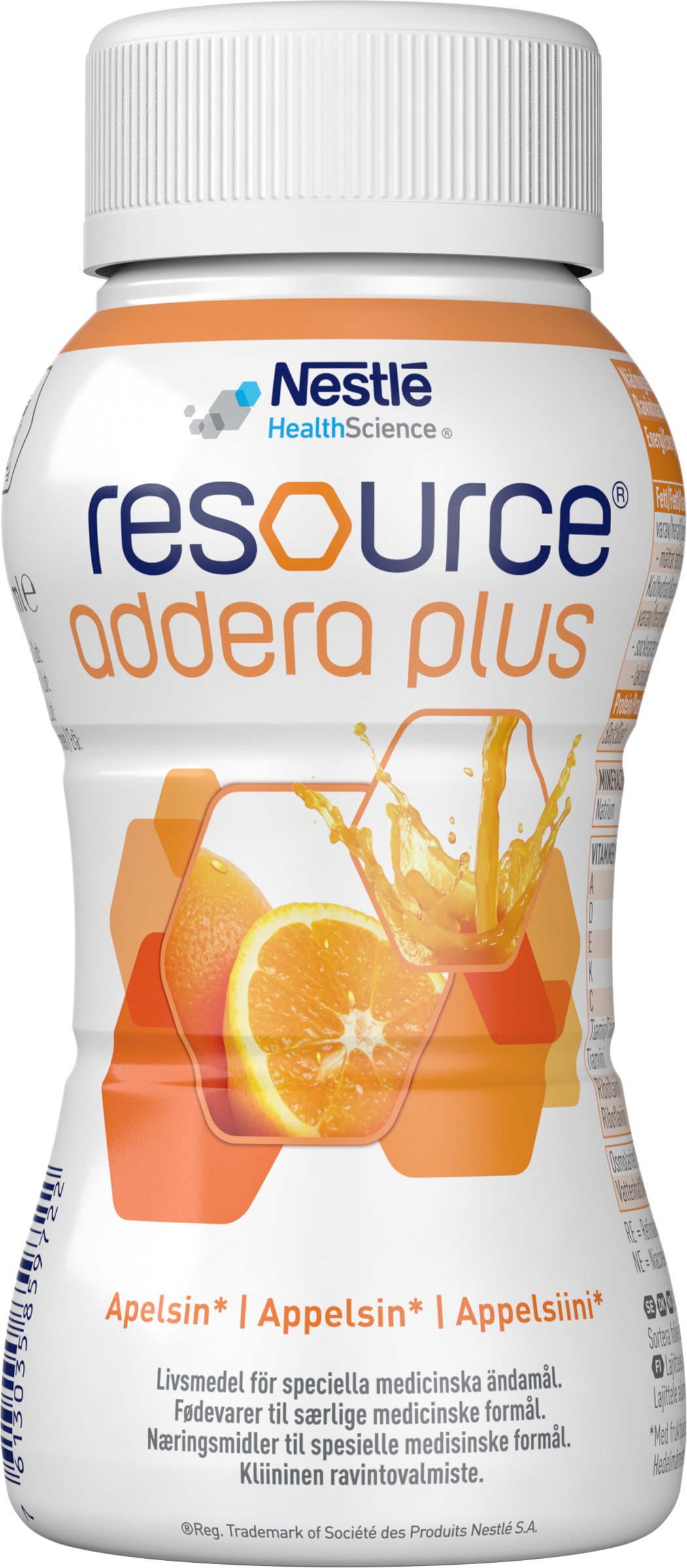 Nestlé Resource Addera Plus Ananas Apelsin 4 x 200 ml