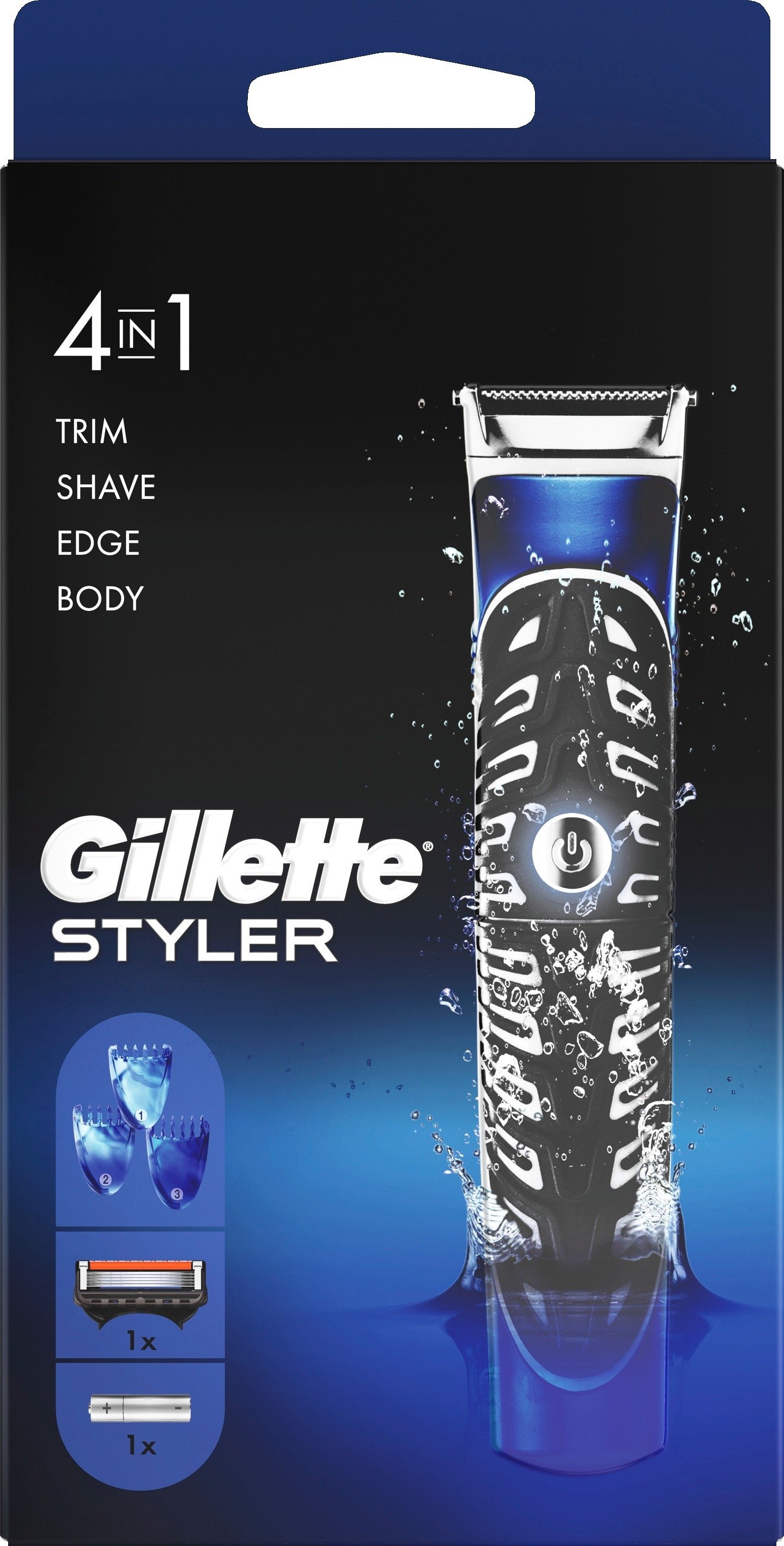 Gillette Proglide 4in1 Styler Precisionstrimmer Kropp & Skägg 1st
