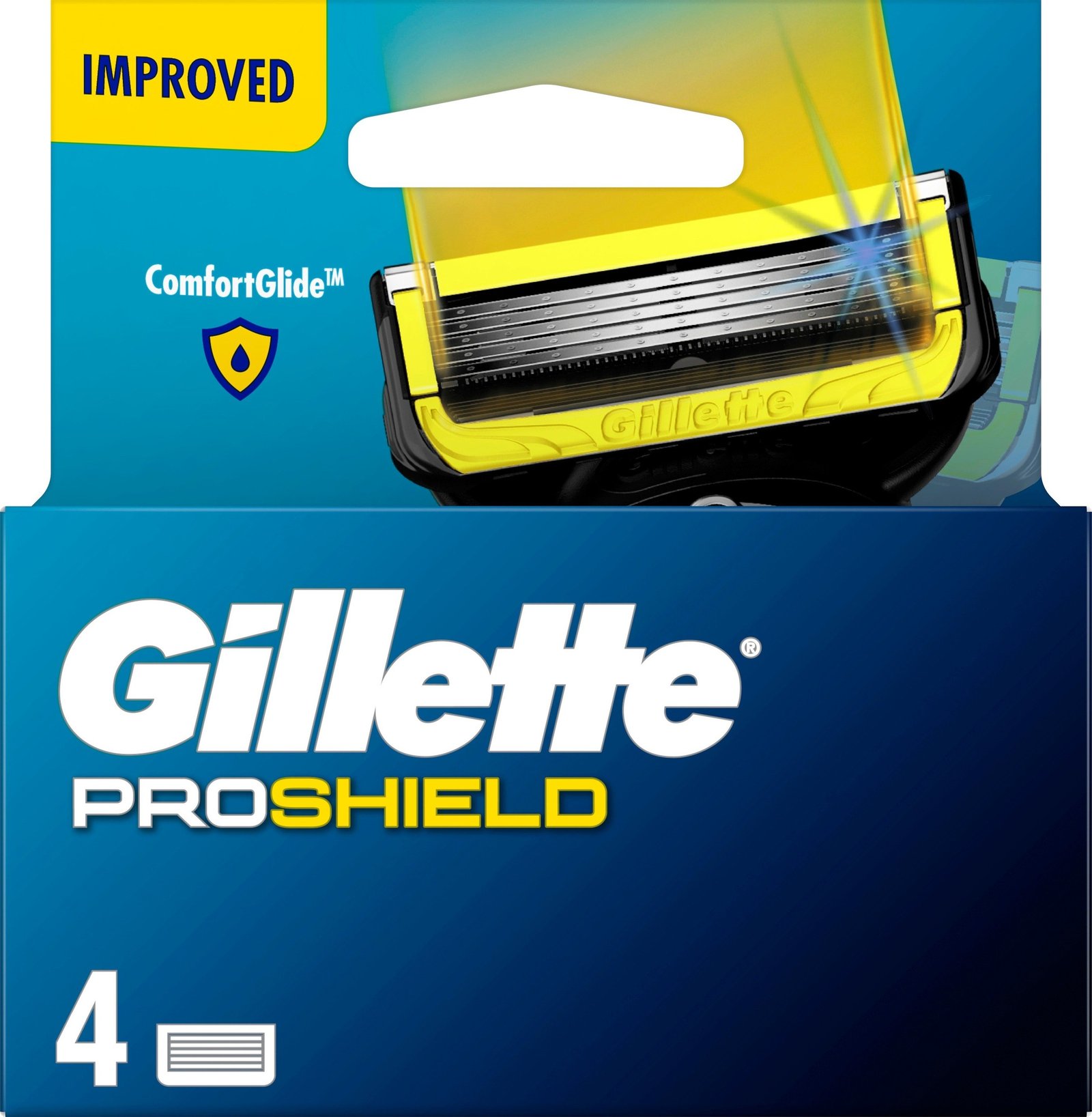 Gillette ProShield Rakbladsrefiller 4 st