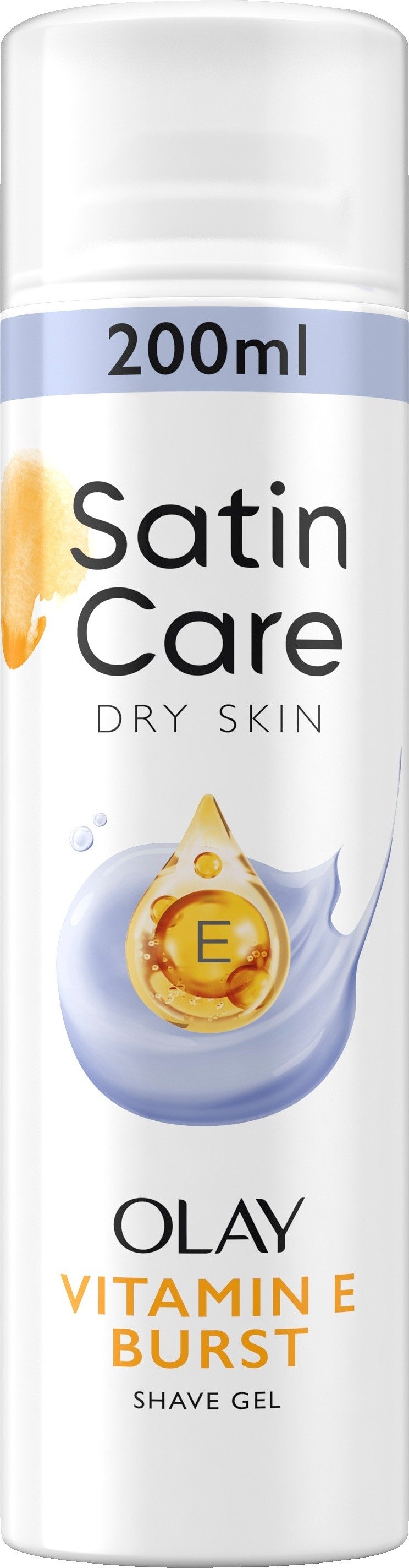Gillette Venus Satin Care & Olay Dry Skin Vitamin E Burst Rakgel 200 ml
