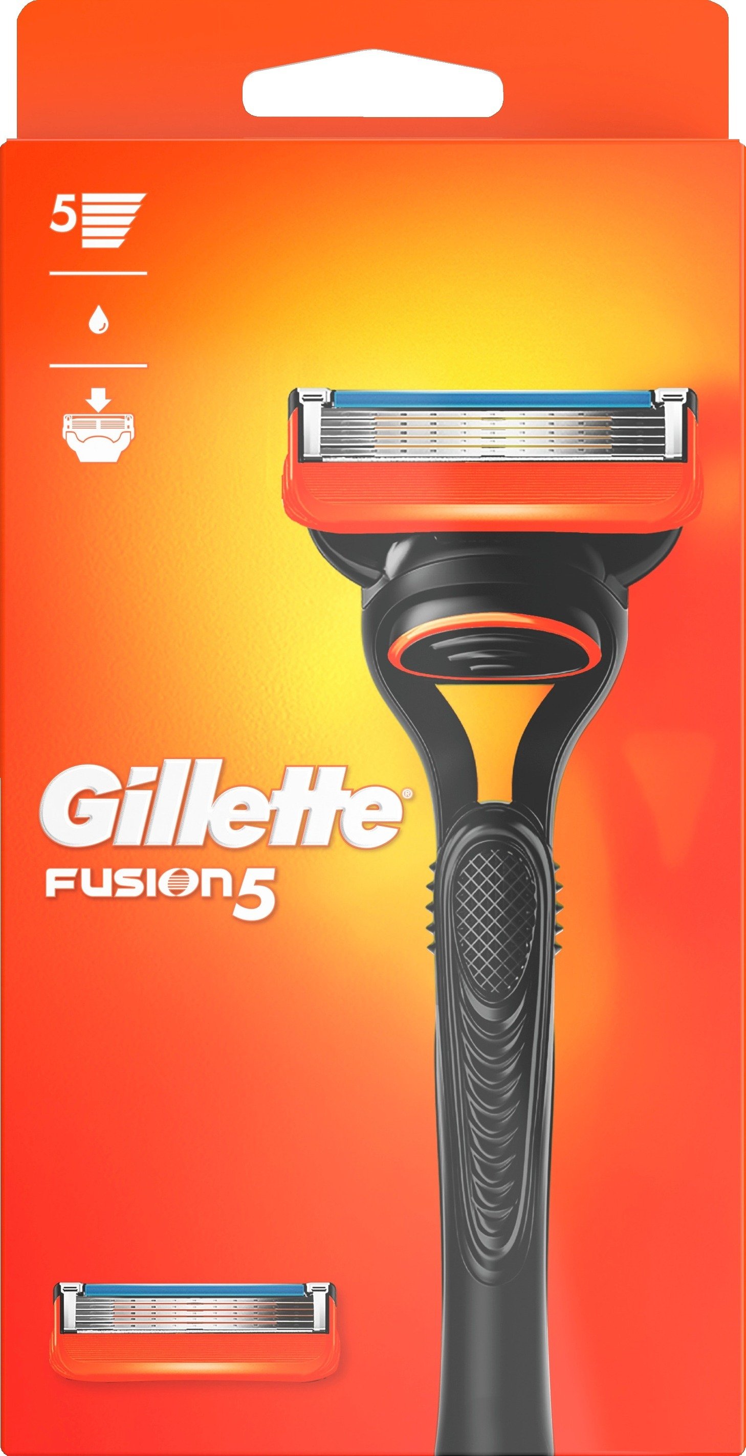 Gillette Fusion5 Rakhyvel 1st + Rakblad 2st
