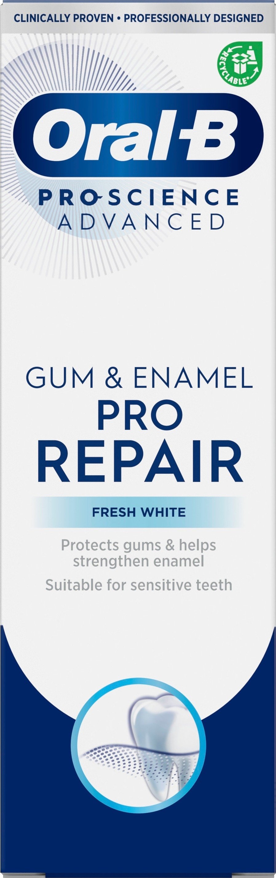 Oral-B Gum & Enamel Pro-Repair Fresh White 75 ml
