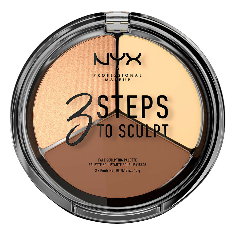 NYX Professional Makeup 3 Step To Sculp 2 Light 15g