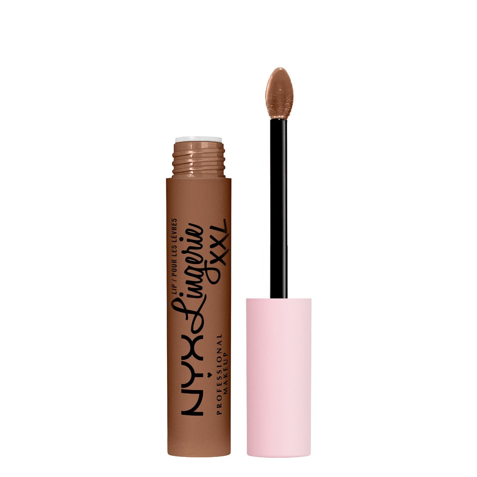 NYX Professional Makeup Lip Lingerie XXL Matte Liquid Lipstick 29 Hot Caramelo 4 ml