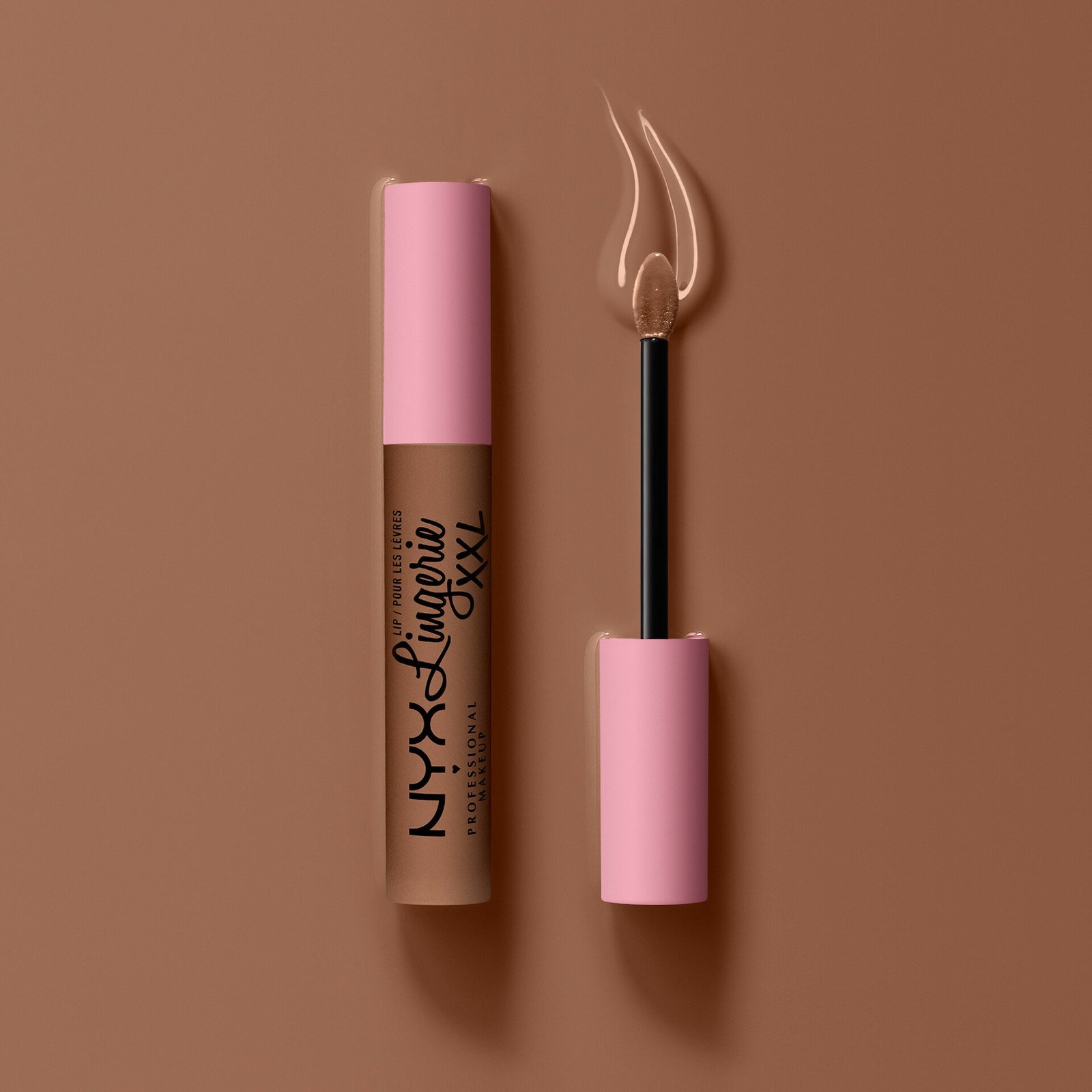 NYX Professional Makeup Lip Lingerie XXL Matte Liquid Lipstick 29 Hot Caramelo 4 ml