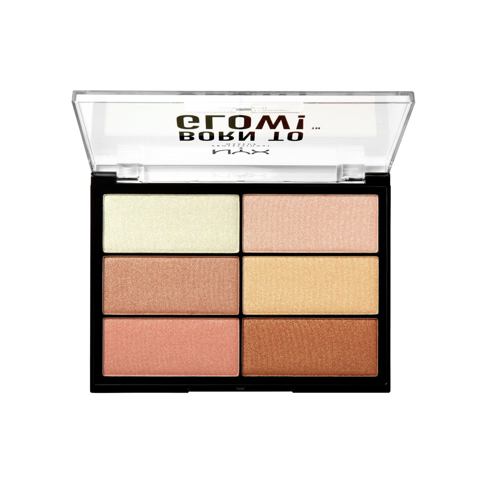 NYX Professional Makeup Born To Glow 1 Highlighter Palette 5,4g