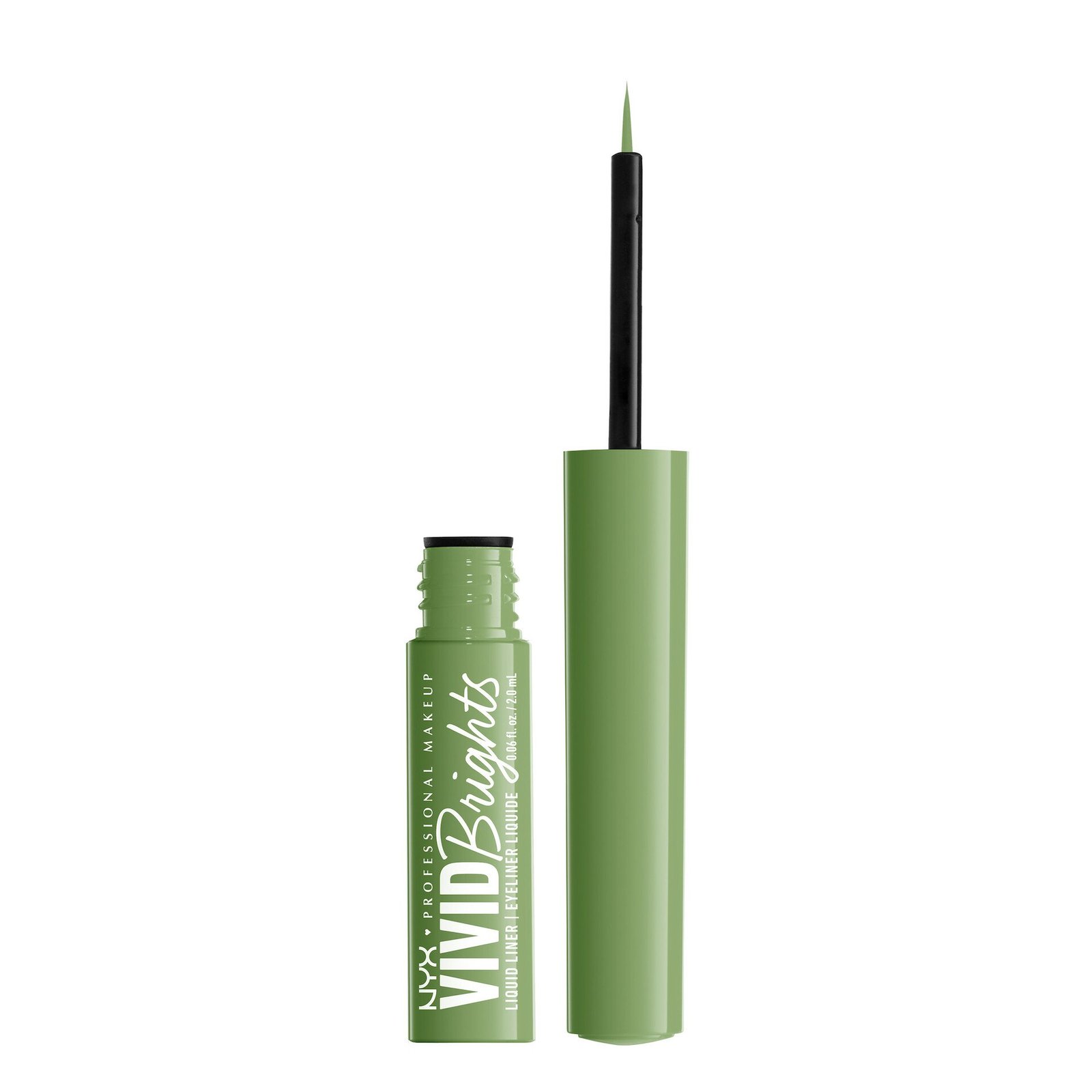 NYX Professional Makeup Vivid Bright Liquid Liner 02 Ghosted Green 2 ml