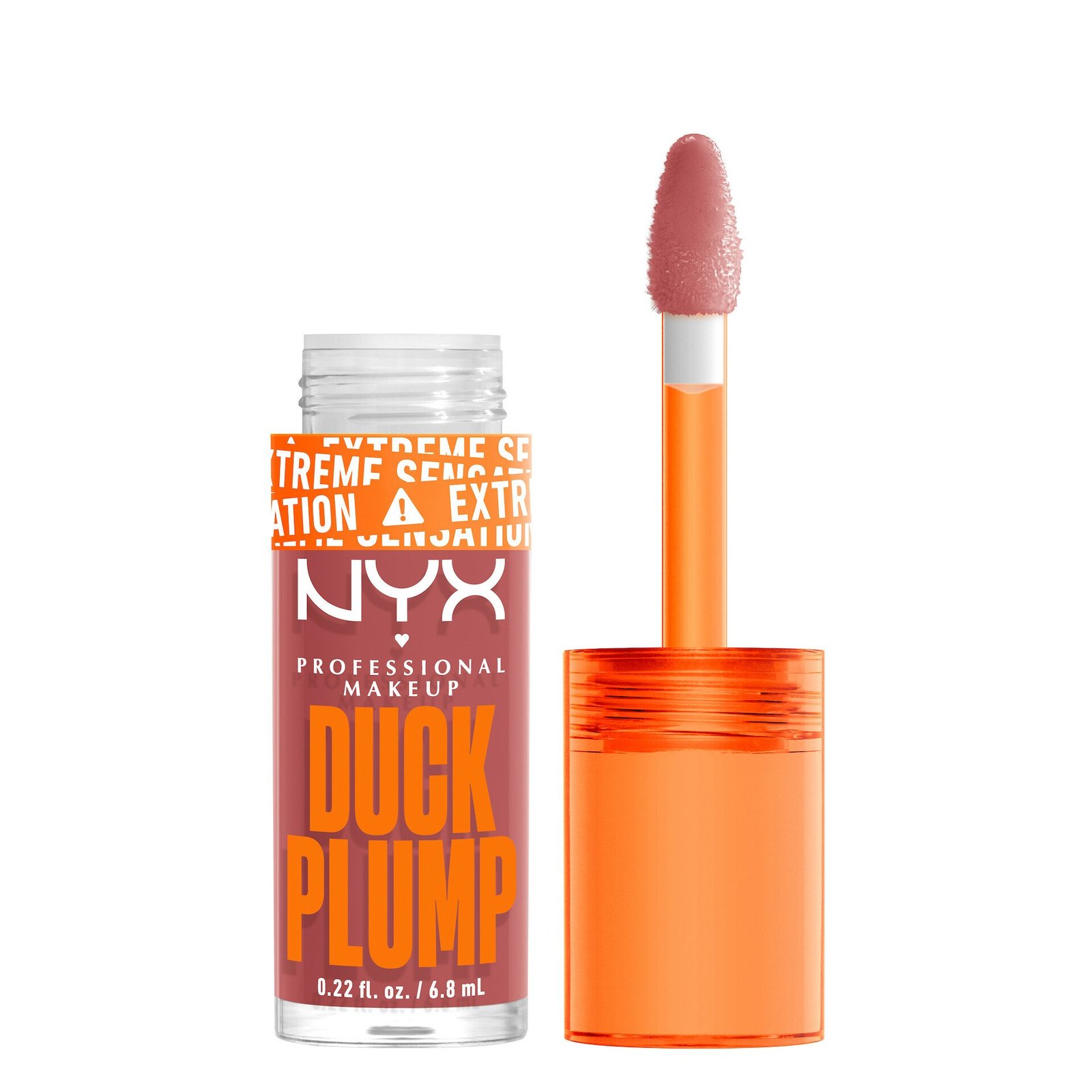 NYX Professional Makeup Duck Plump Lip Lacquer 03 Nude Swings 7 ml