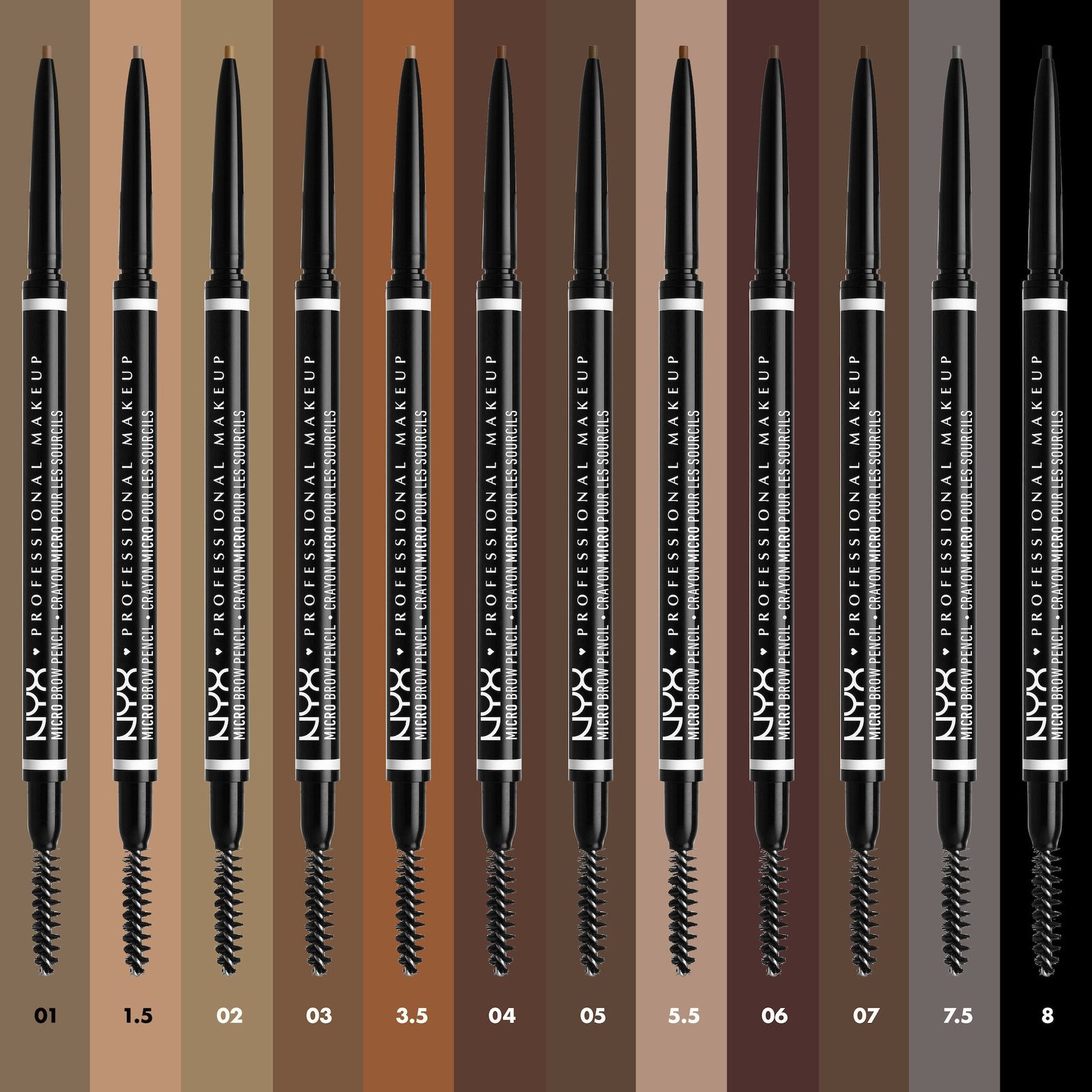 NYX Professional Makeup Micro Brow Pencil 5 Ash Brown 1 st