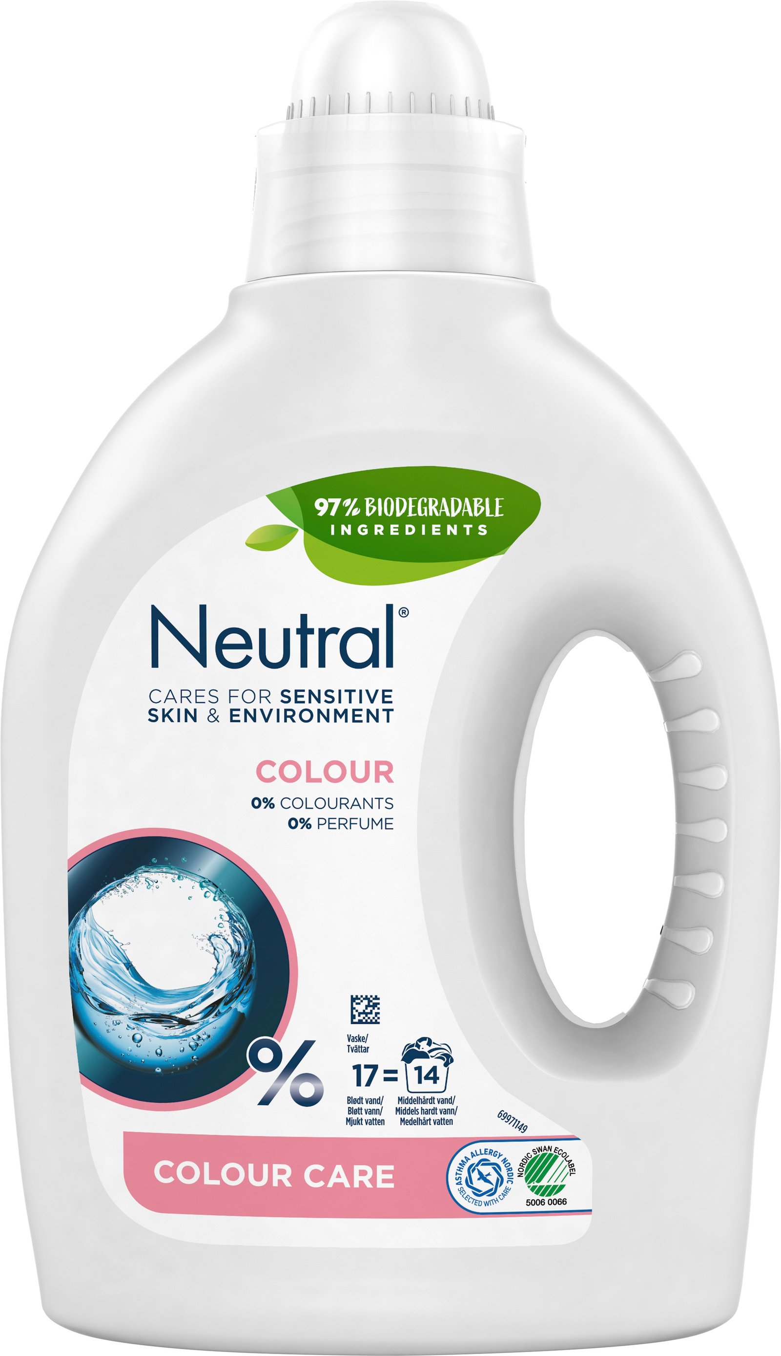 Neutral Colour Sensitive Flytande Tvättmedel 700 ml