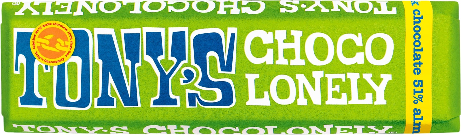 Tony´s Chocolonely Mörk Choklad Mandel & Havssalt 47 g