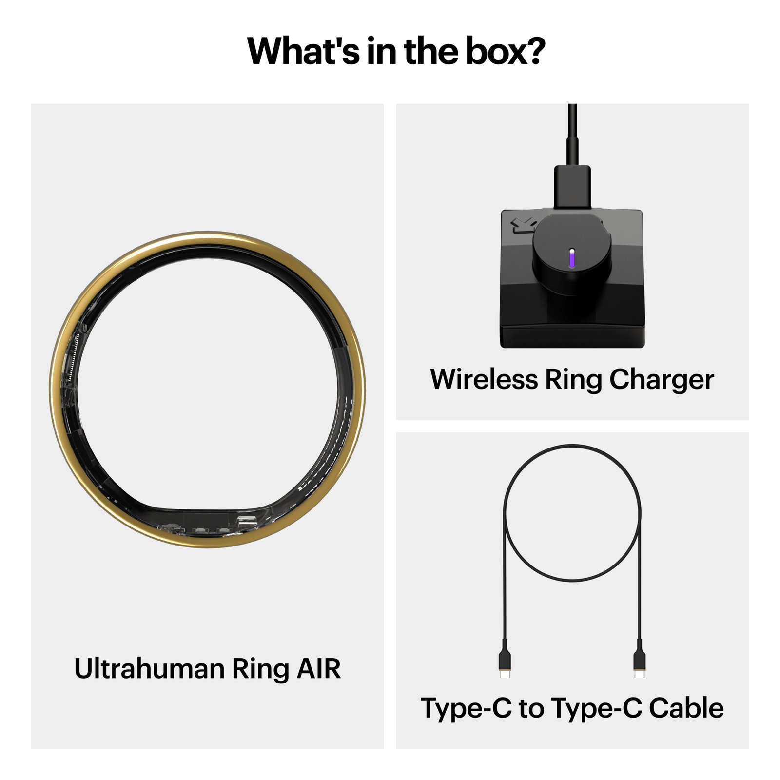 Ultrahuman Ring Air - Size-07 - Air Gold