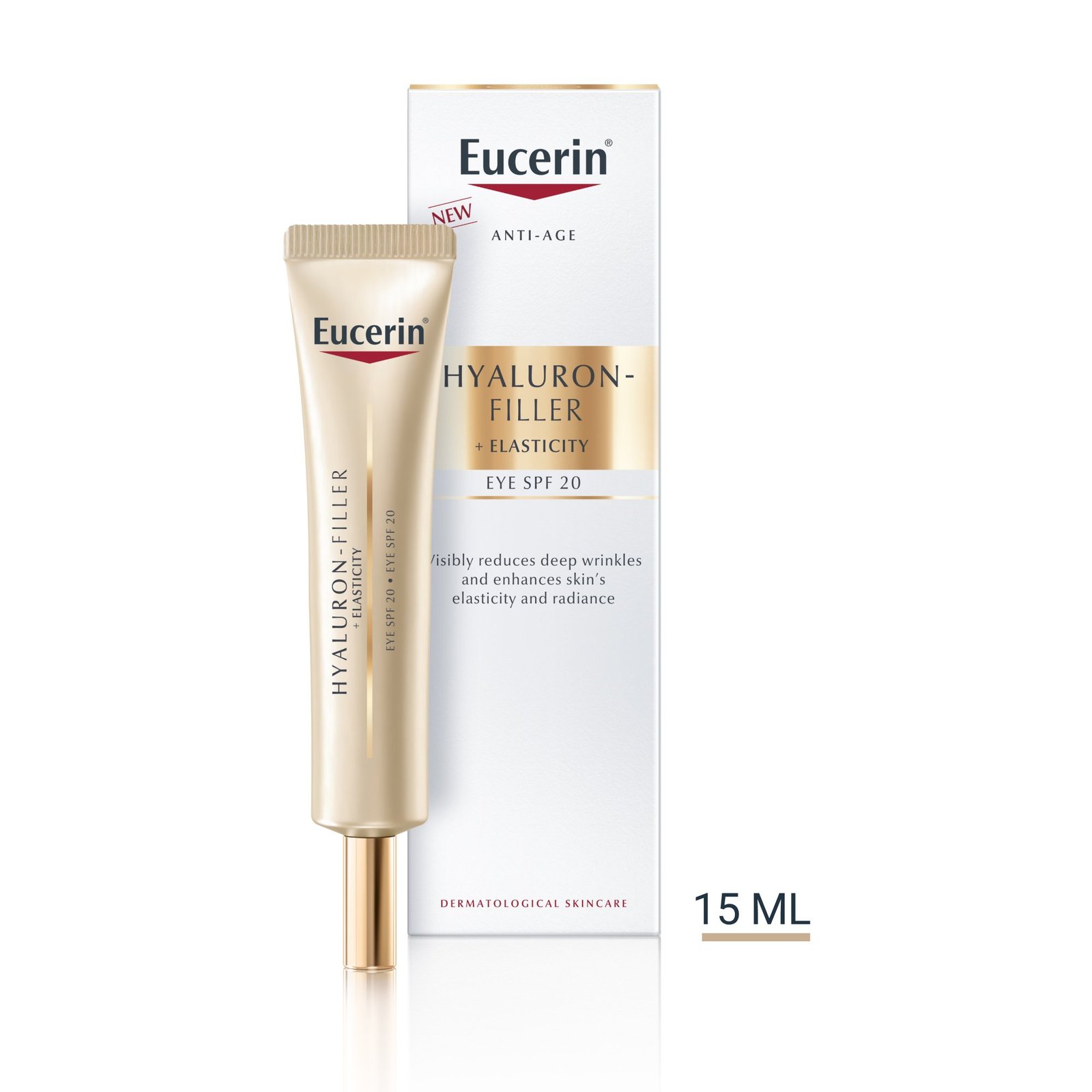 Eucerin Hyaluron-Filler + Elasticity SPF20 Eye Cream 15 ml