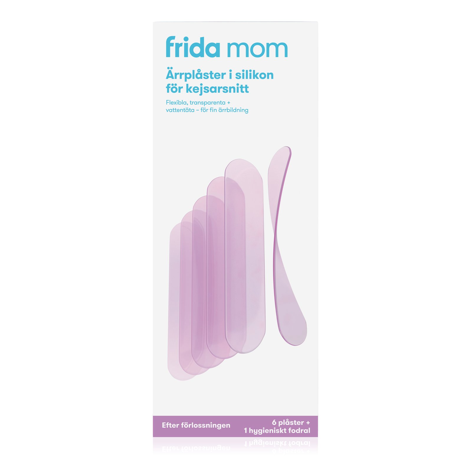 Frida Mom Ärrplåster i silikon för kejsarsnitt, 6st