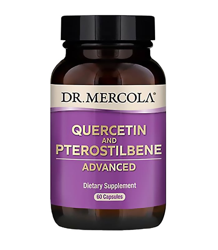 DR.MERCOLA Quercetin & Pterostilben 60 kapslar