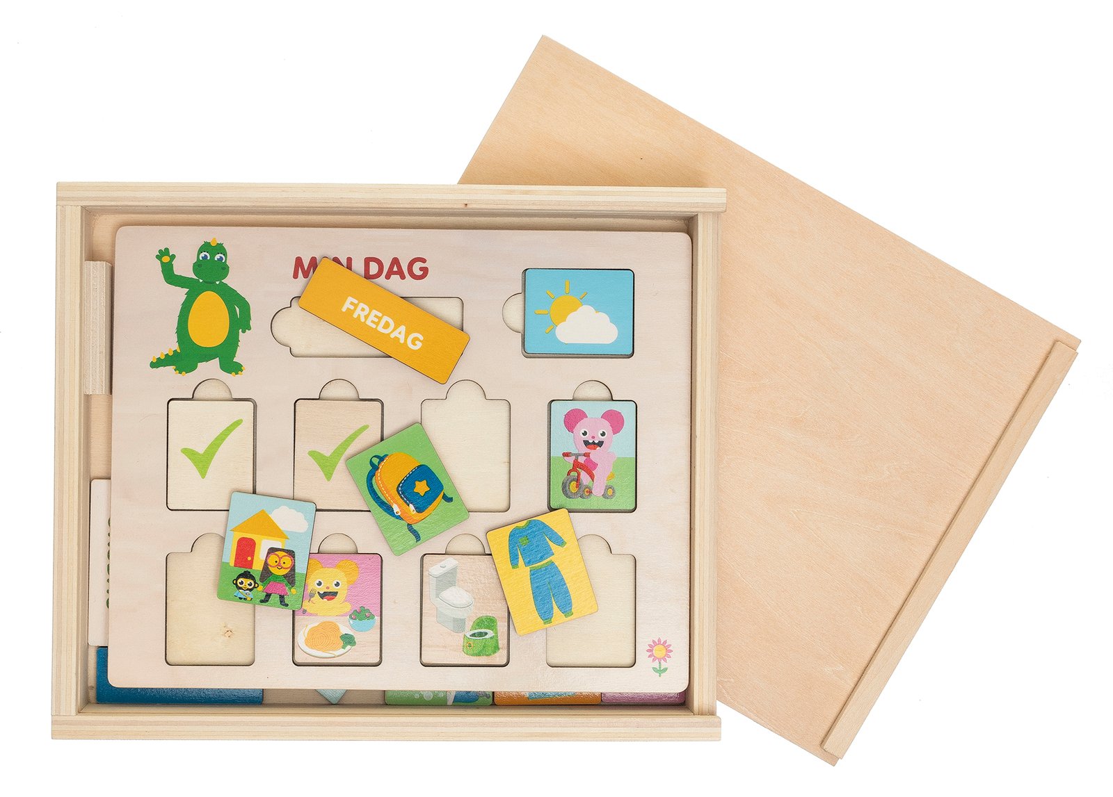 Bolibompa Min Dag Aktivitetskalender från 1 år