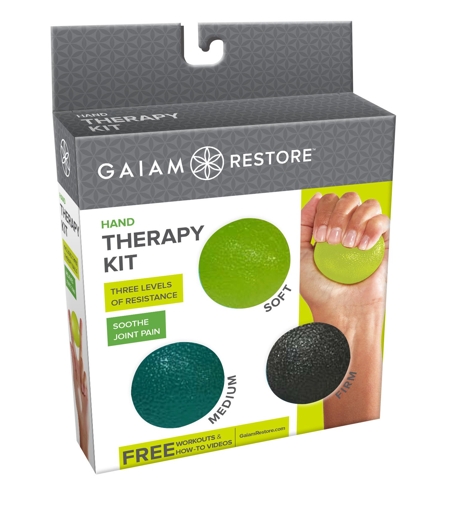 GAIAM Hand Therapy Kit