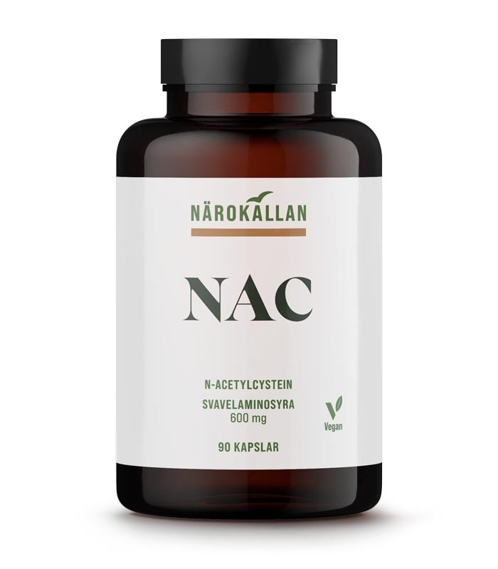 Närokällan NAC N-Acetylcystein 600mg 90 kapslar