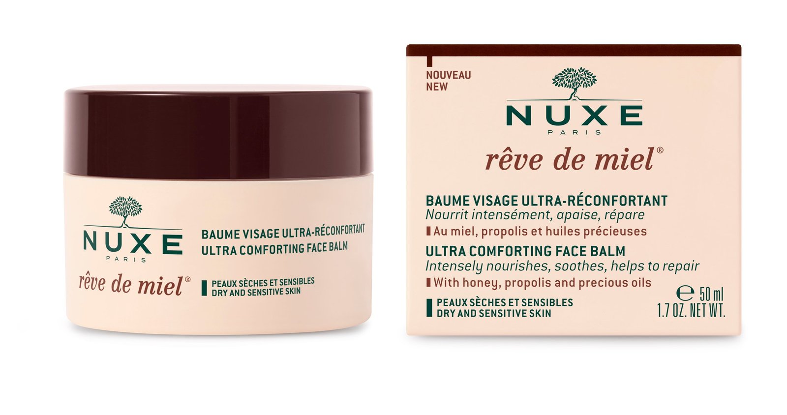 Nuxe Rêve de miel Ultra Comforting Face Balm 50 ml