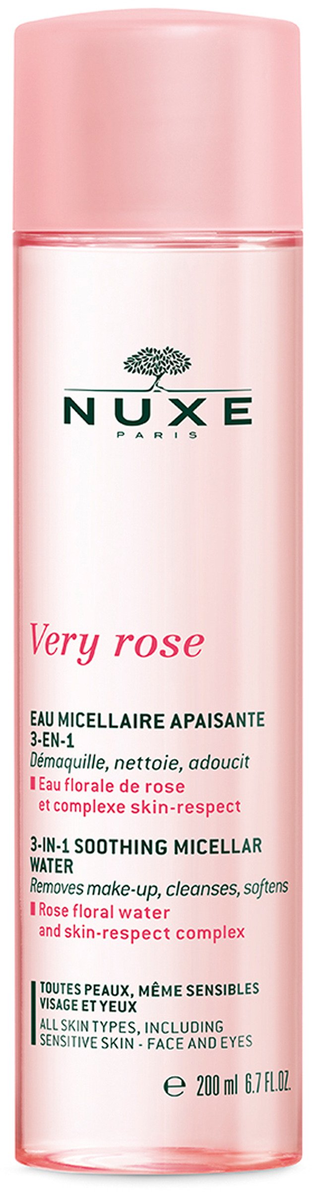 Nuxe Very Rose 3-in-1 Soothing Micellar Water 200 ml