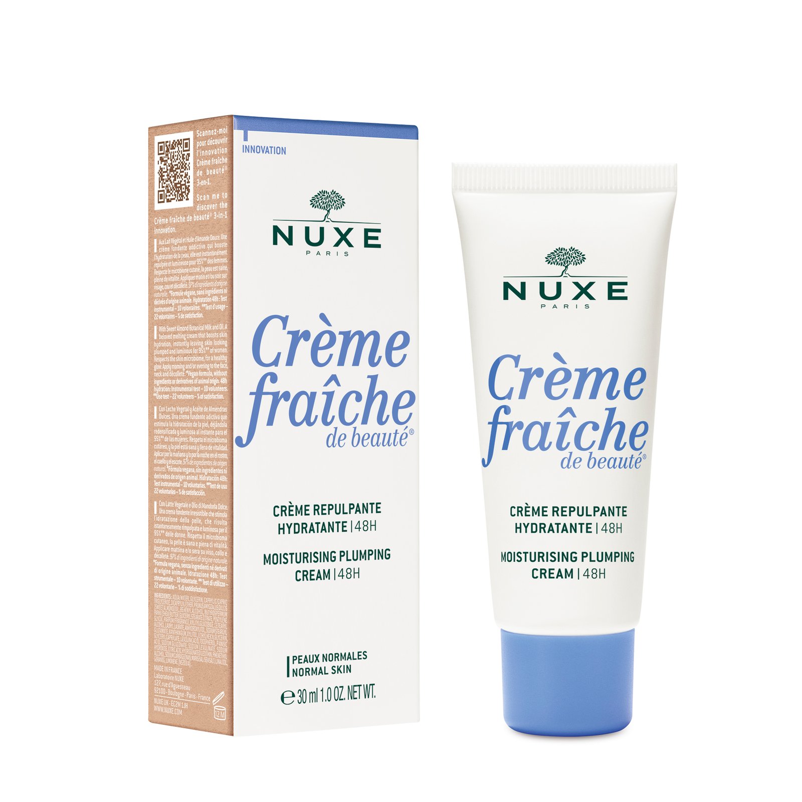 Nuxe Crème Fraîche De Beauté Moisturising Plumping Cream 48H 30 ml