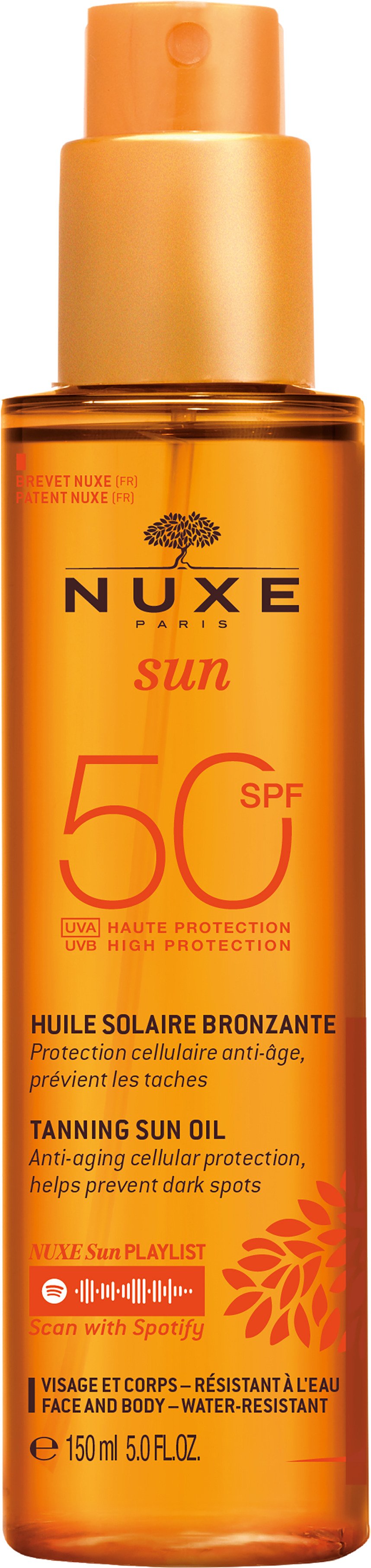 Nuxe Tanning Sun Oil SPF50 150 ml