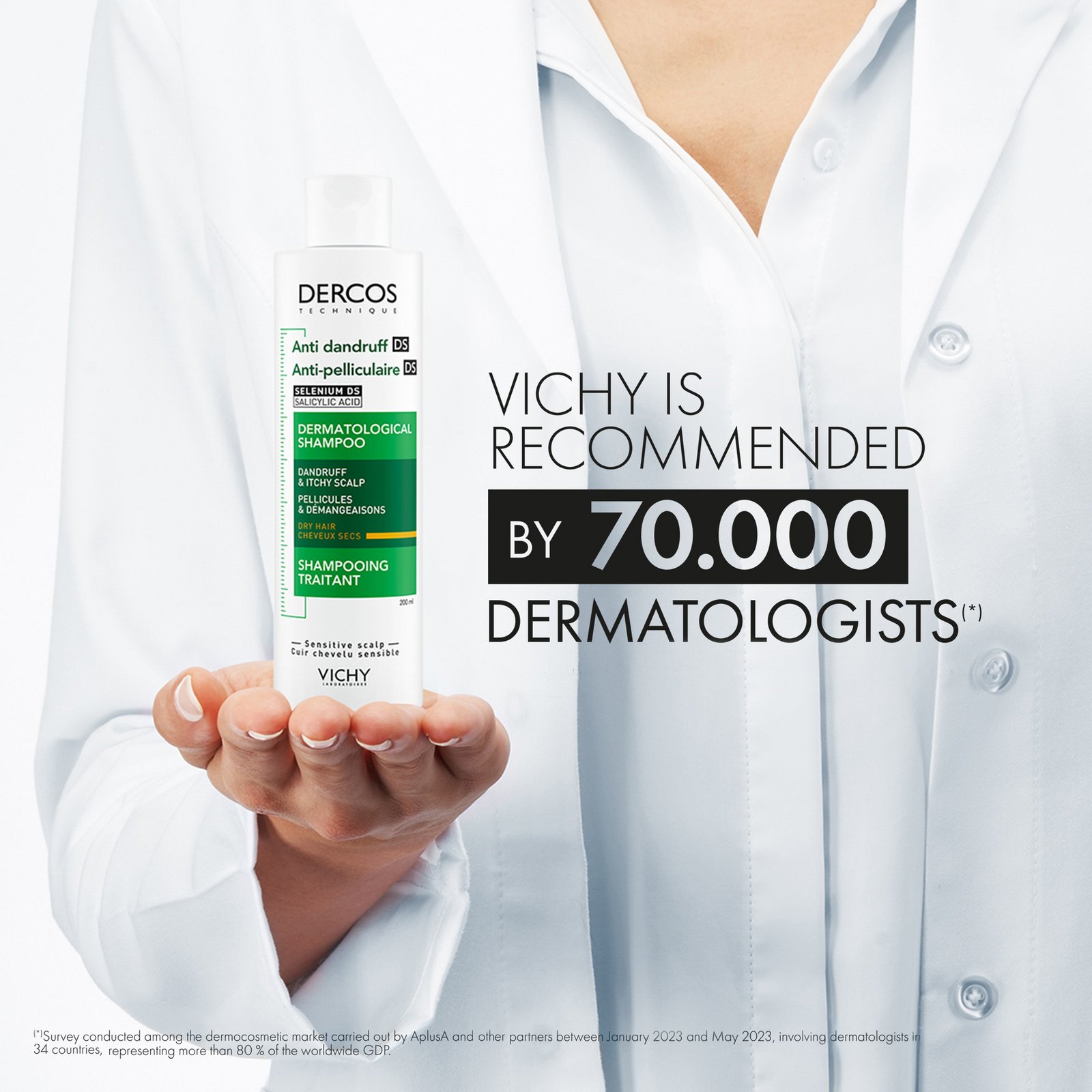 Vichy Dercos Anti-Dandruff Shampoo Dry Hair 200 ml