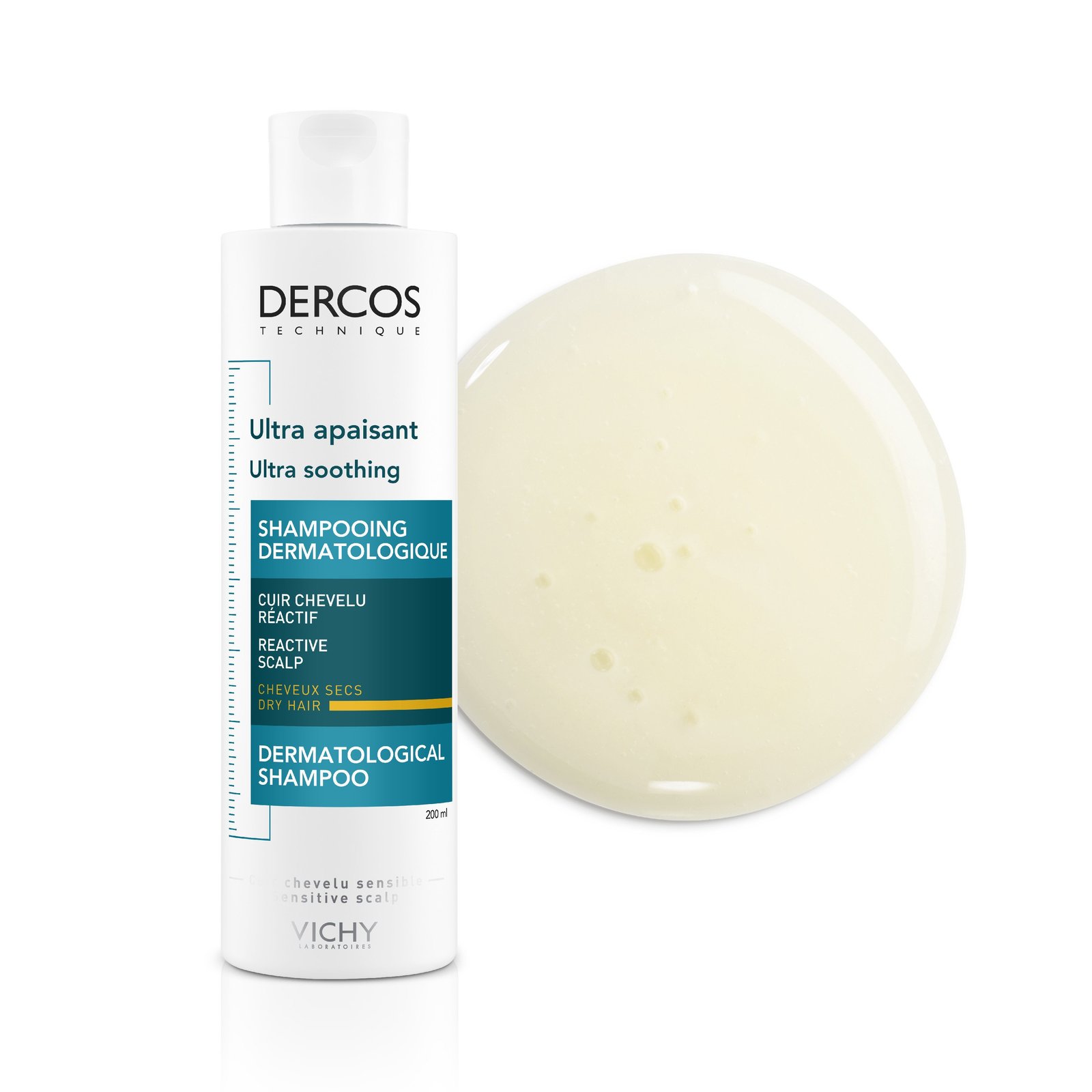 Vichy Dercos Ultra Soothing Schampoo 200 ml