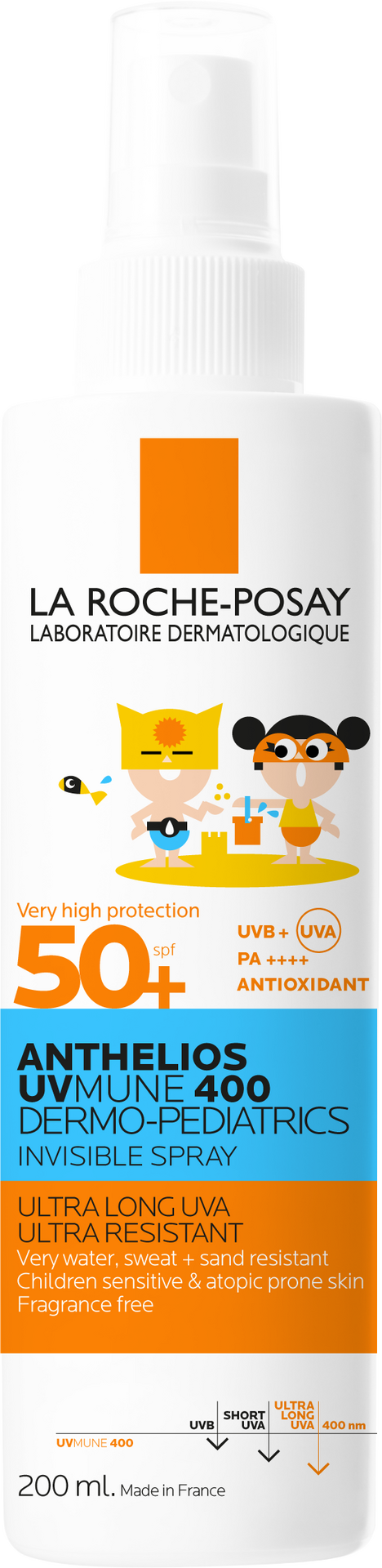 La Roche-Posay Anthelios UVMune 400 Kids Invisible Spray SPF50+ 200ml