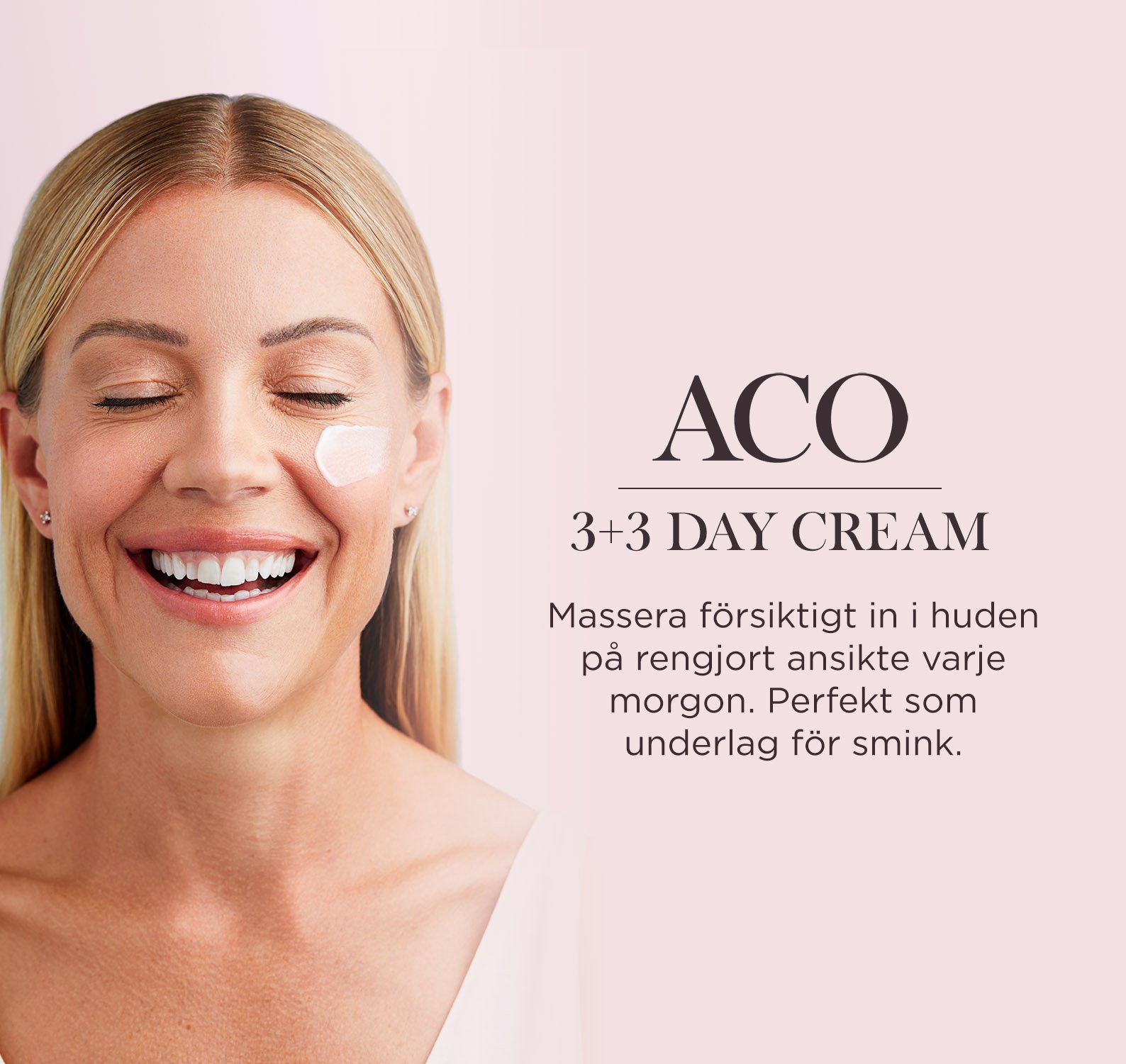 ACO Face 3+3 Day Cream Oparfymerad Dagkräm 50 ml