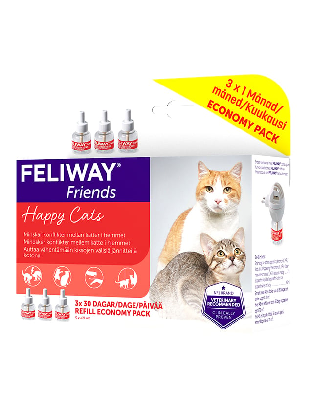 Feliway Friends Refill 3 x 48 ml