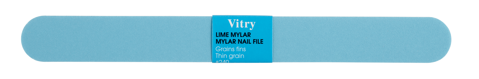 Vitry Mylar Nail File Thin240 Blue  1 st