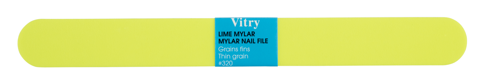 Vitry Mylar Nail File Thin 320 Yello 1 st