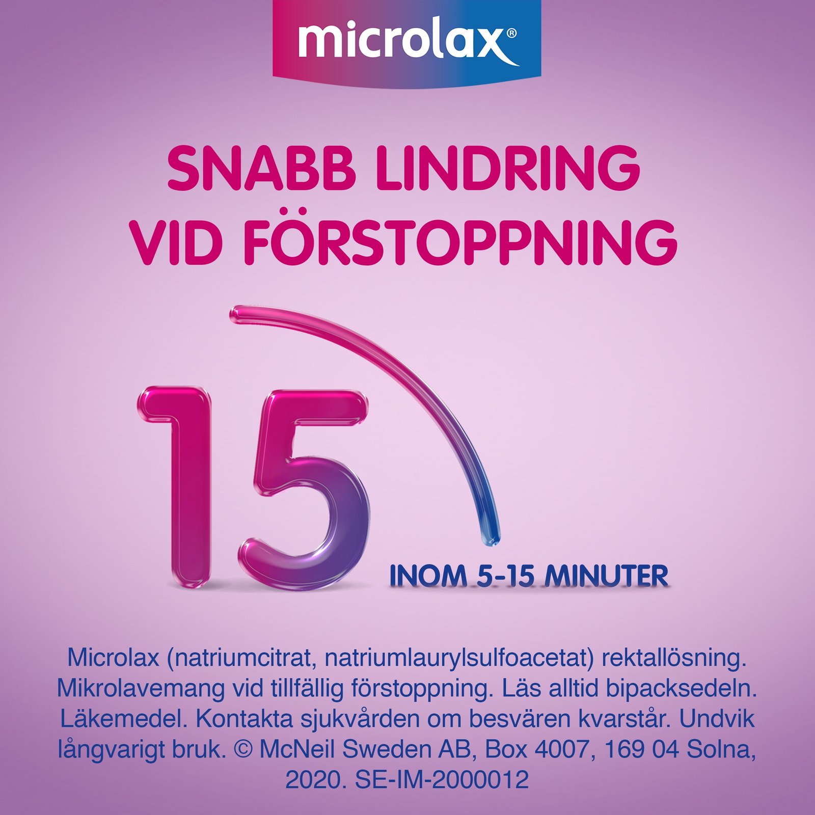 Microlax Mikrolavemang 5 ml 12 st