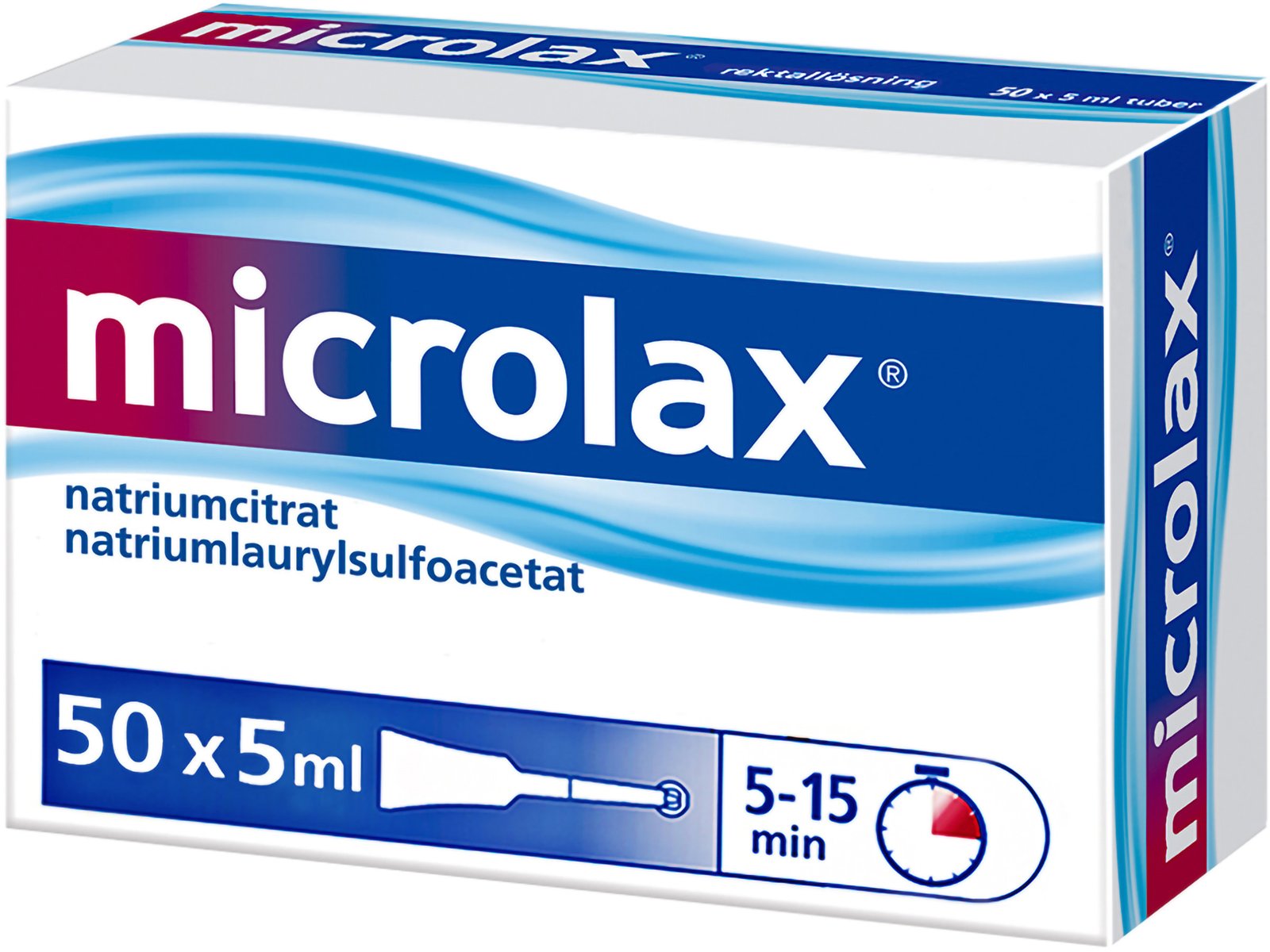Microlax Microlavemang 5ml 50 st