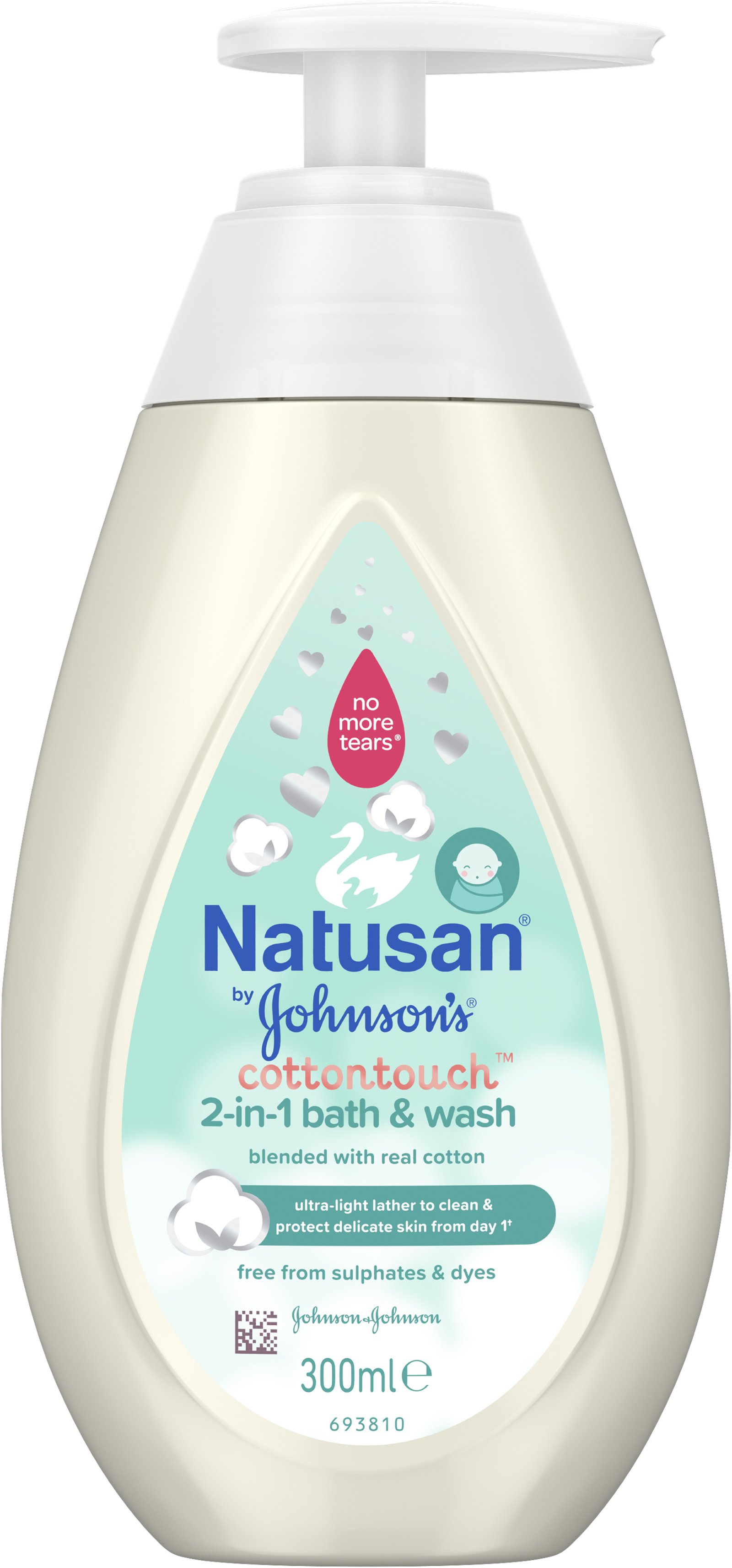 Natusan 2-in-1 Bath&Wash 300ml