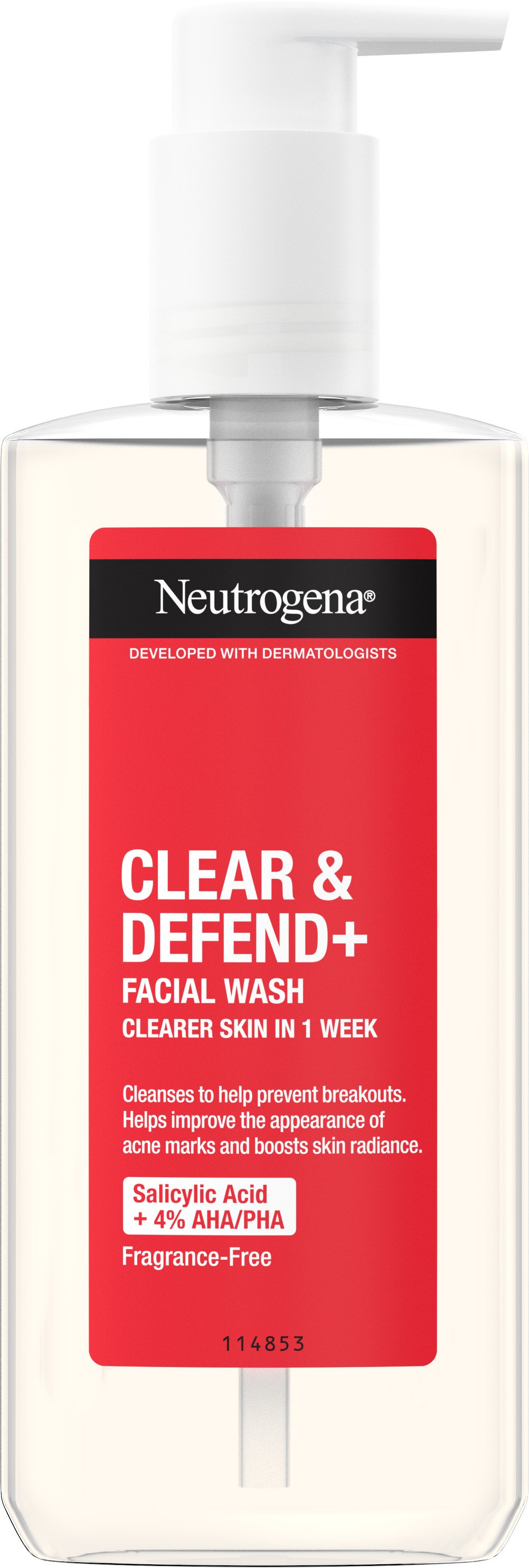 Neutrogena Clear & Defend+ Face Wash 200 ml
