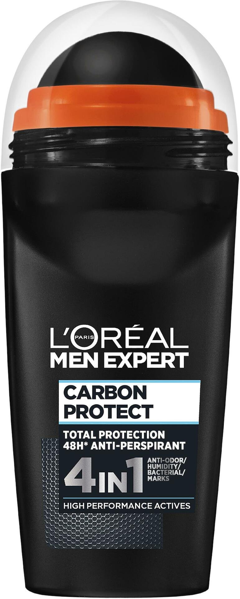 L'Oréal Paris Men Expert Carbon Protect Total Protection 48H Anti-Perspirant Deodorant Roll-On 50 ml