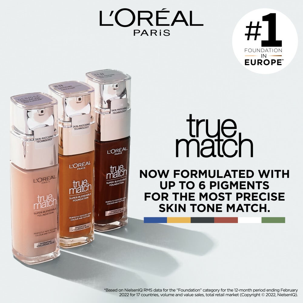 L'Oréal Paris True Match Foundation 1.N 30 ml