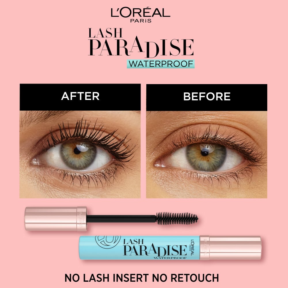 L'Oréal Paris Lash Paradise Extatic Waterproof Mascara Black 6,4 ml