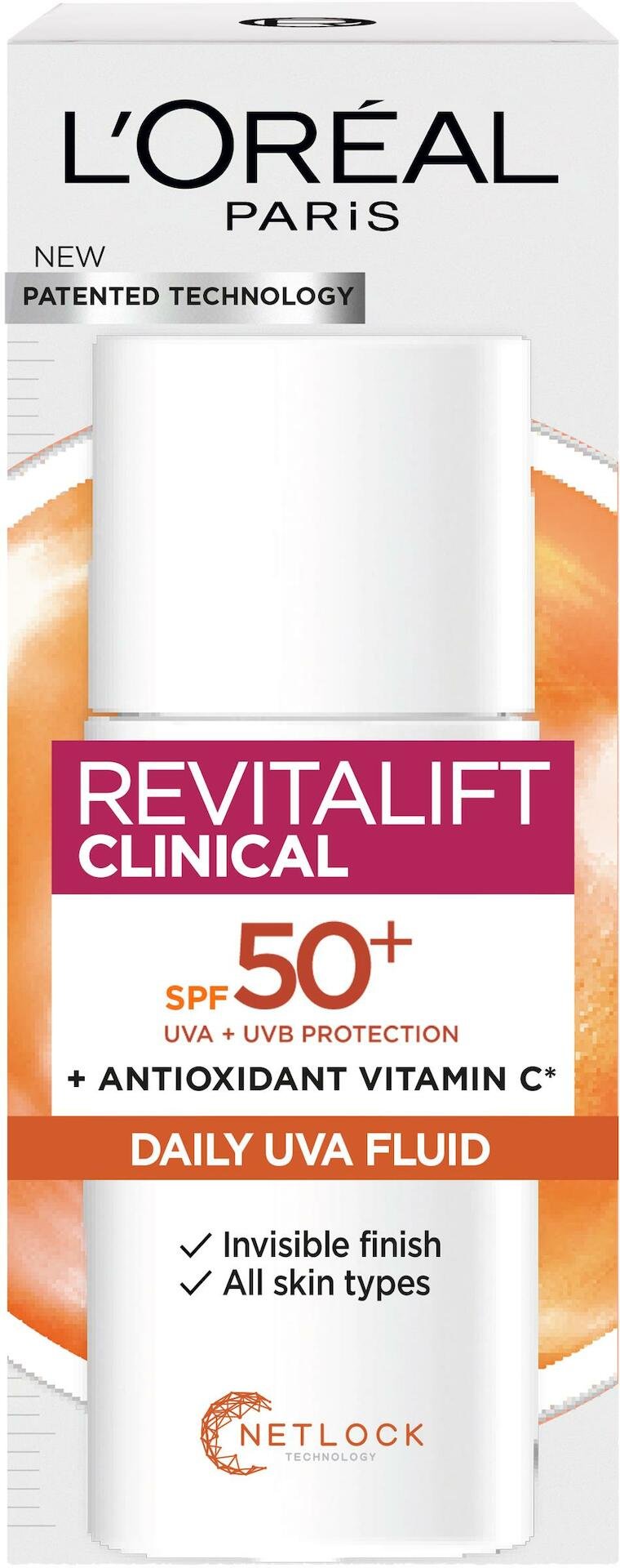 L'Oréal Paris Revitalift Clinical Daily Moisturizing Fluid SPF50 50 ml