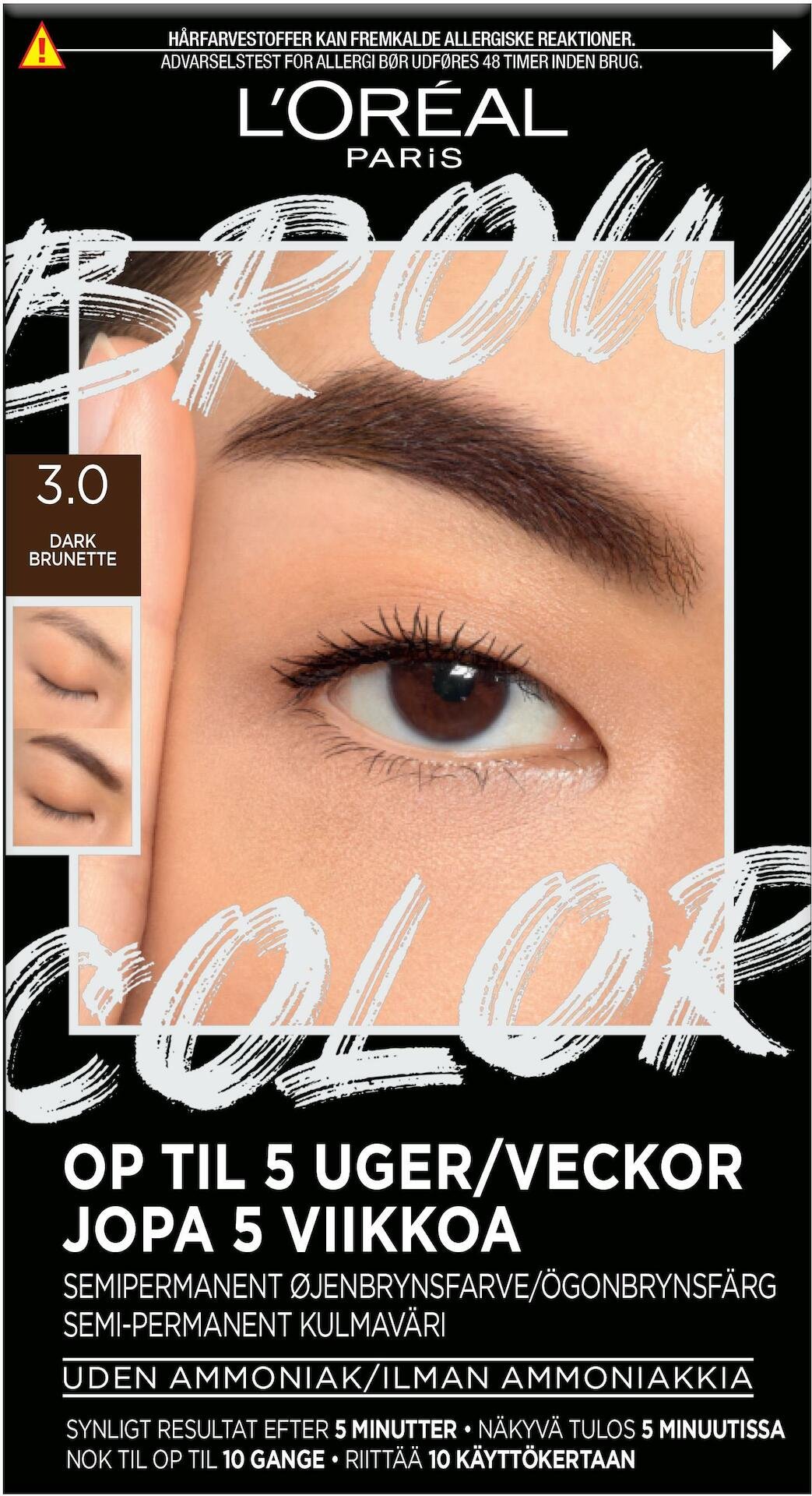 L'Oréal Paris Brow Color Kit 3.0 Dark Brunette 30 ml