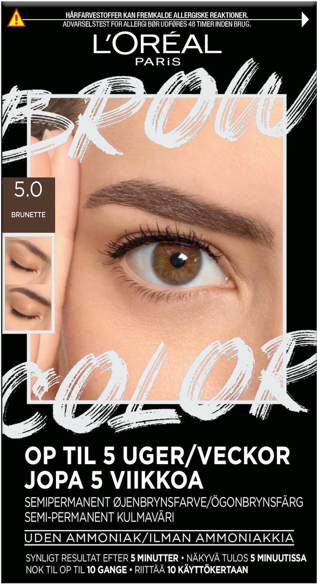 L'Oréal Paris Brow Color Kit 5.0 Brunette 30 ml