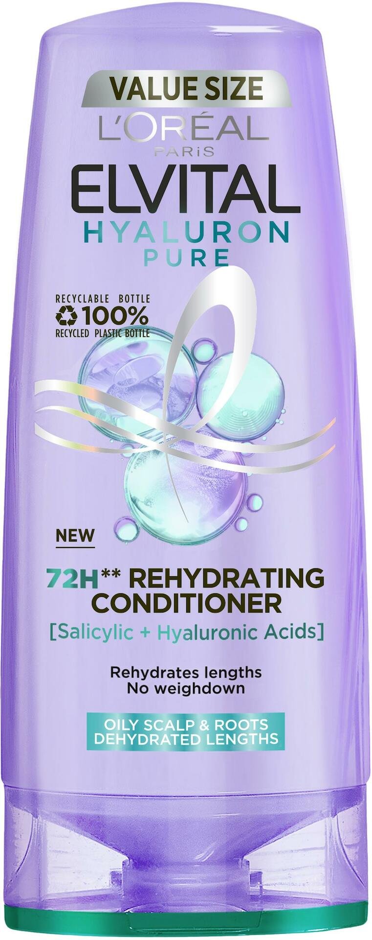 L'Oréal Paris Elvital Hyaluron Pure Rehydrating Conditioner 200 ml