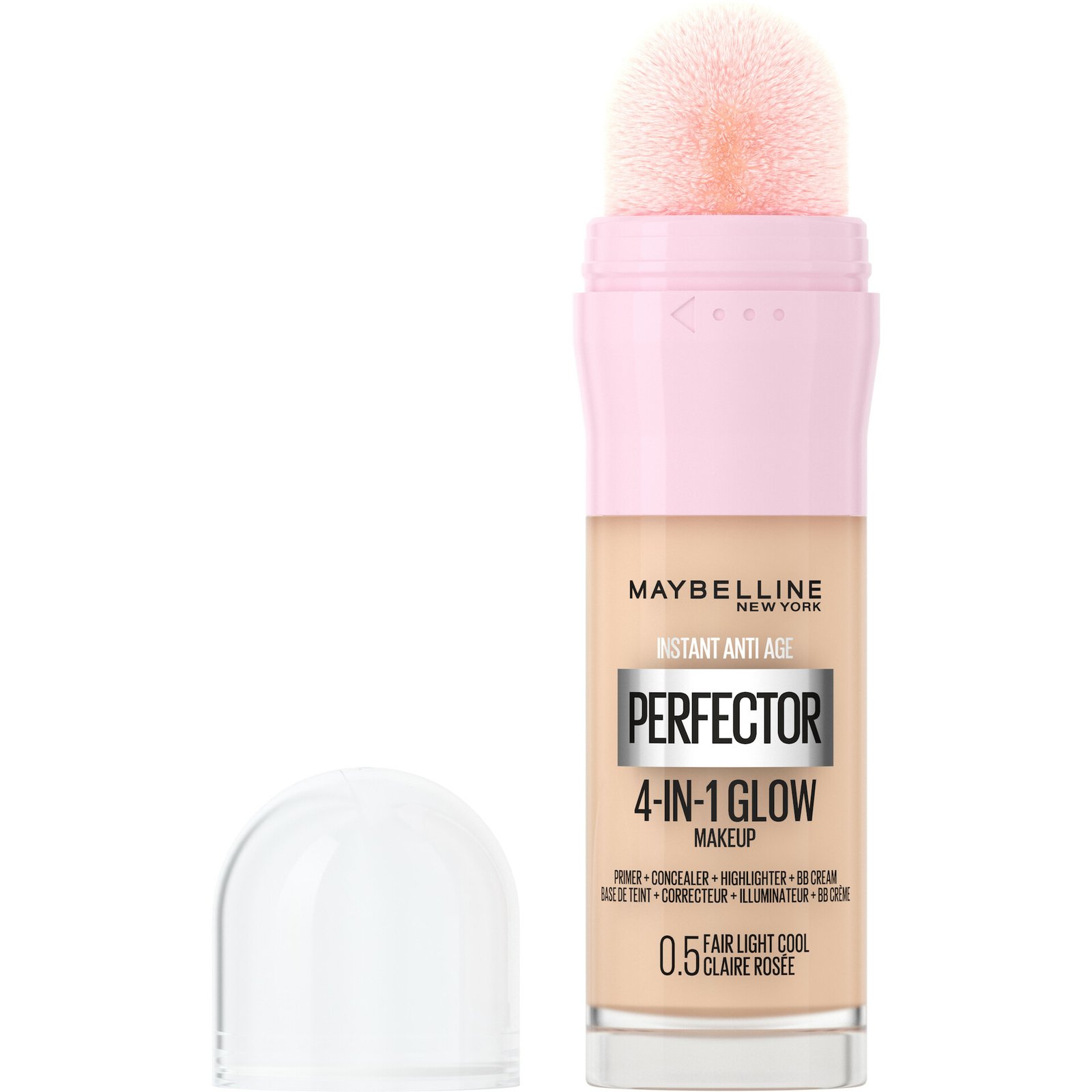 Maybelline New York Instant Perfector 4-in-1 Glow Makeup Foundation 0.5 Fair Light Cool