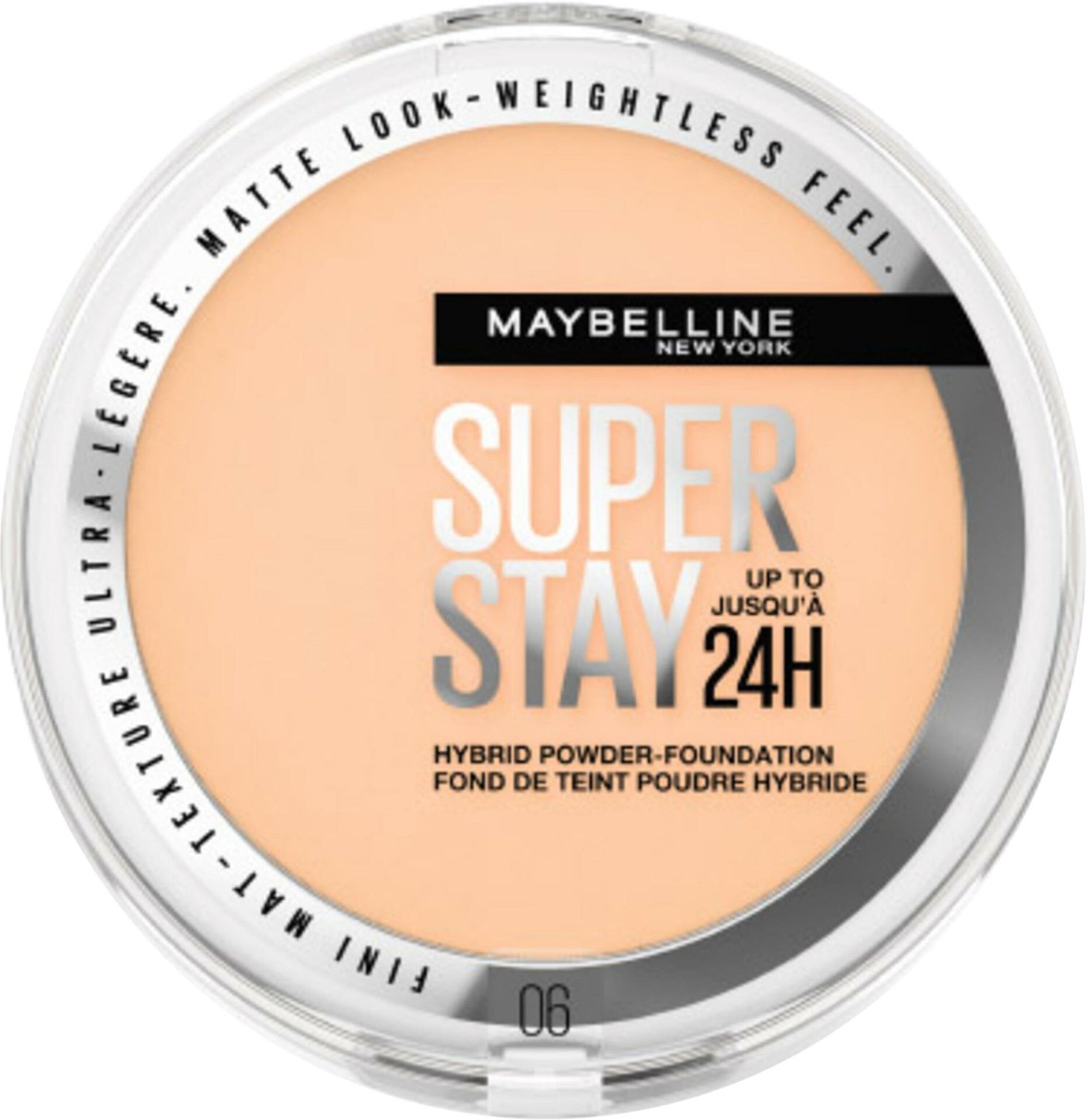 Maybelline New York Superstay 24H Hybrid Powder Foundation 06