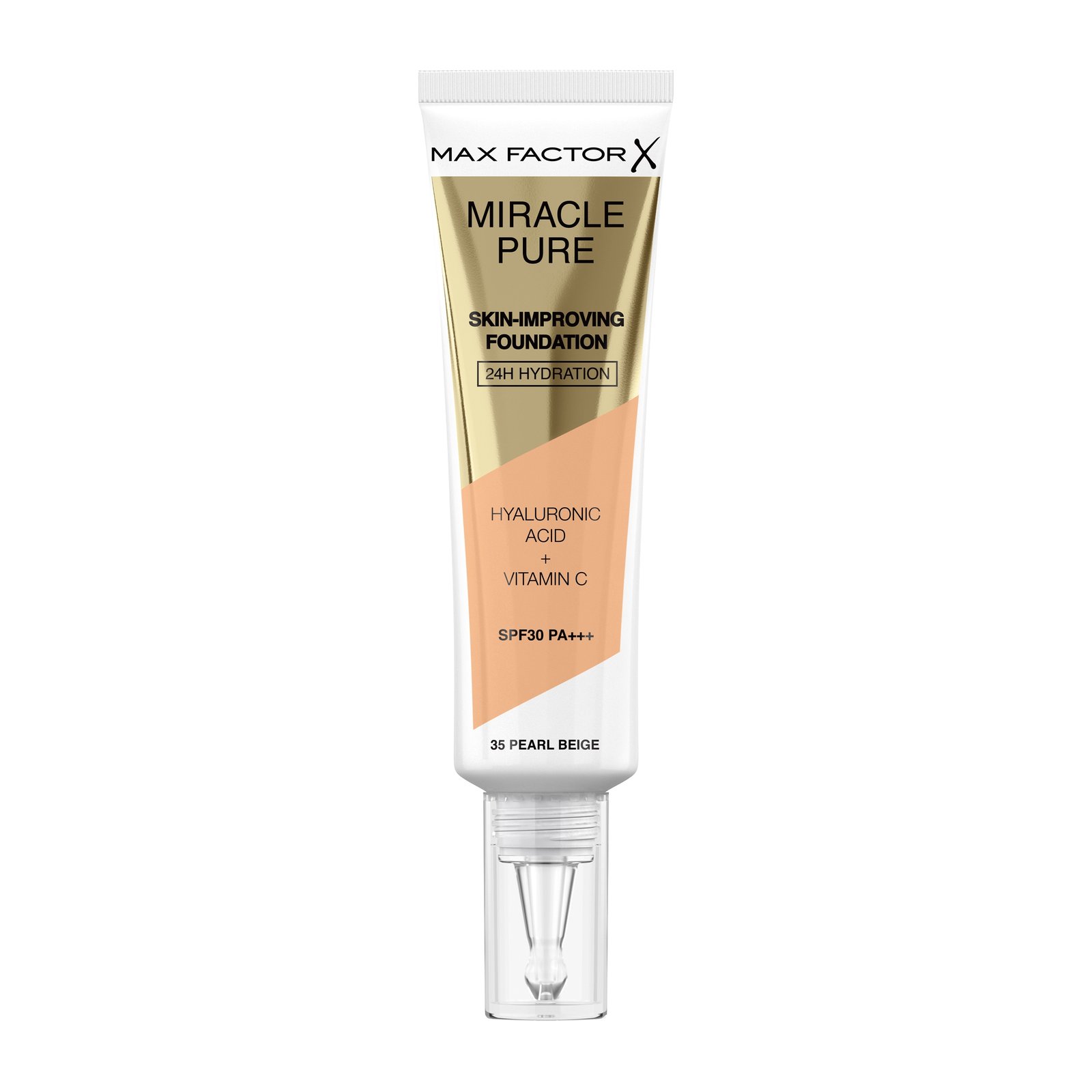 Max Factor Miracle Pure Foundation 35 Pearl Beige 30 ml